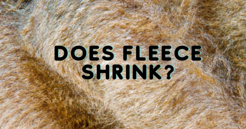 Fleece shrinks, right